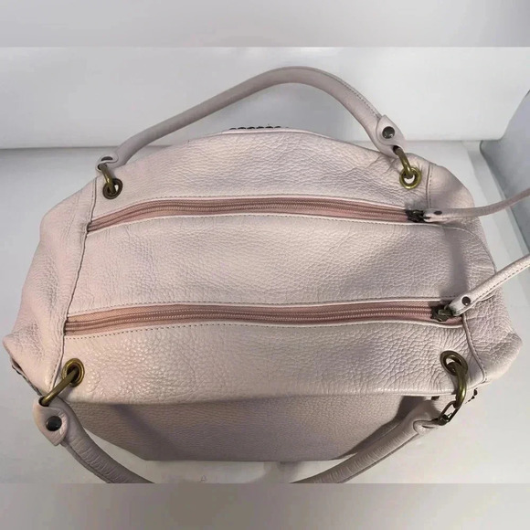 Plinio Visona Italia 1959 Pale Pink Leather handbag - Picture 5 of 16